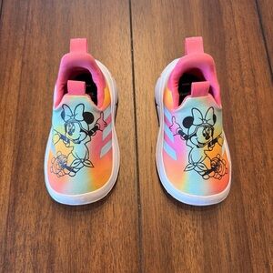Adidas x Disney Monofit Minnie Mouse Sneakers Toddler Size 6 Pulse‎ Magenta Aqua